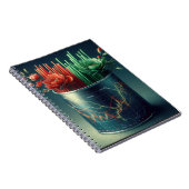 トレーディング・アートで宇宙を高めるインスパイア03 ノートブック (右側)