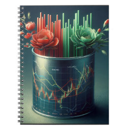 トレーディング・アートで宇宙を高めるインスパイア03 ノートブック