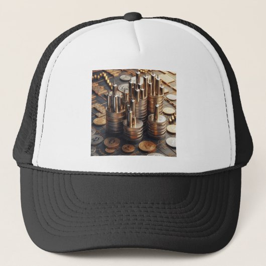 トレーディング・アートで宇宙を高めるインスパイア04 キャップ (正面)