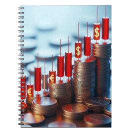 トレーディング・アートで宇宙を高めるインスパイア04 ノートブック