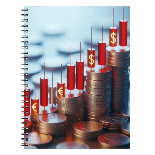 トレーディング・アートで宇宙を高めるインスパイア04 ノートブック (正面)