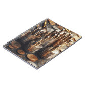 トレーディング・アートで宇宙を高めるインスパイア05 ノートブック (左側)