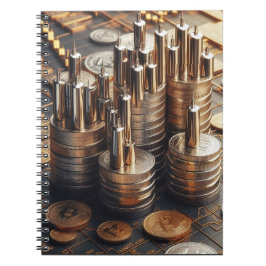 トレーディング・アートで宇宙を高めるインスパイア05 ノートブック