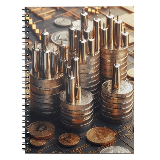 トレーディング・アートで宇宙を高めるインスパイア05 ノートブック (正面)