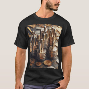 トレーディング・アートで宇宙を高めるインスパイア05 Tシャツ