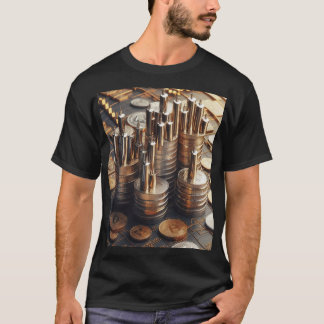 トレーディング・アートで宇宙を高めるインスパイア05 Tシャツ