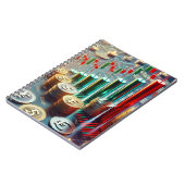 トレーディング・アートで宇宙を高めるインスパイア06 ノートブック (左側)