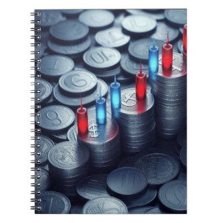 トレーディング・アートで宇宙を高めるインスパイア07 ノートブック