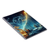 トレーディング・アートで宇宙を高めるインスパイア08 ノートブック (右側)