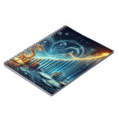 トレーディング・アートで宇宙を高めるインスパイア08 ノートブック (左側)