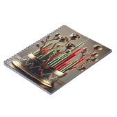 トレーディング・アートで宇宙を高める10 ノートブック (左側)