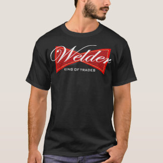 トレードおもしろい・Tギフトのウェルダー・キング Tシャツ