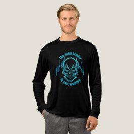 トレードのモチベーション | ドクロ | 冷静なトレーダー トライブレンドＴシャツ