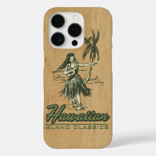 トレードウィンズハワイアンアイランドフラガールウフェイクッド iPhone 16 PROケース