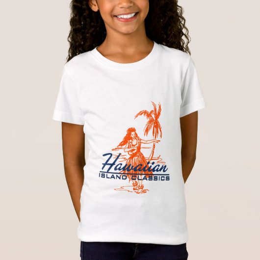 トレードウィンズハワイアンアイランドフラガール Tシャツ (正面)