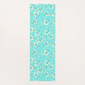 トレードウィンズフラガール逆ハワイアンハイビスカス ヨガマット (裏面)