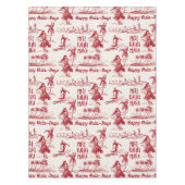 トレードウィンズホリデイハワイアンフラガールトワール テーブルクロス (正面)