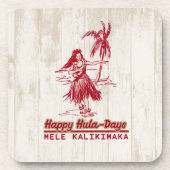 トレードウィンズホリデイハワイアンフラガール コースター (正面)