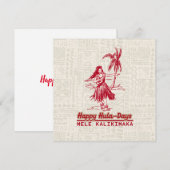 トレードウィンズホリデイハワイアンフラガール シーズンカード (正面/裏面)