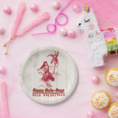 トレードウィンズホリデイハワイアンフラガール ペーパープレート (パーティー)