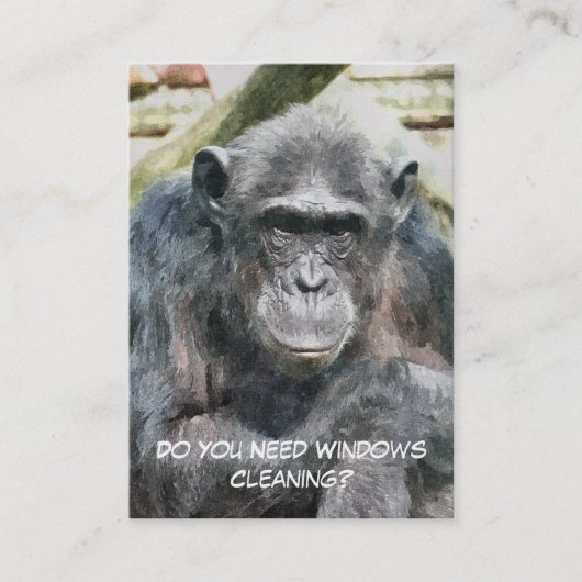 トレードウィンドウクリーニング 名刺 (正面)