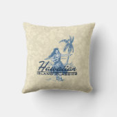 トレードウインズハワイアンアイランドデコレーションピロー クッション (裏面)