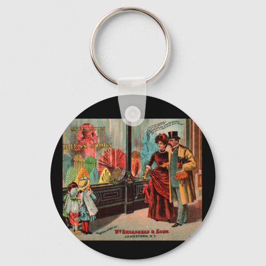 トレードカードウィリアム・ブロードヘッド&ソンズのドレス商品 キーホルダー (正面)