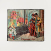 トレードカードウィリアム・ブロードヘッド&ソンズのドレス商品 タペストリー (正面(横))