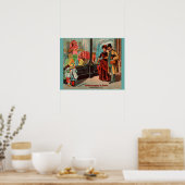 トレードカードウィリアム・ブロードヘッド&ソンズのドレス商品 ポスター (キッチン)