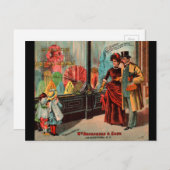 トレードカードウィリアム・ブロードヘッド&ソンズのドレス商品 ポストカード (正面/裏面)