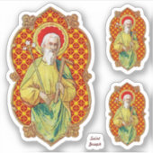 トレードカード(TC 01)からのSt. Joseph シール (正面)