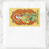 トレードカード(TC 01)からのSt. Joseph 長方形シール (バッグ)