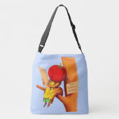 トレードカービクトリアンドのトマトヘッド女性 クロスボディバッグ (裏面)