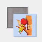 トレードカービクトリアンドのトマトヘッド女性 マグネット (正面/裏面)