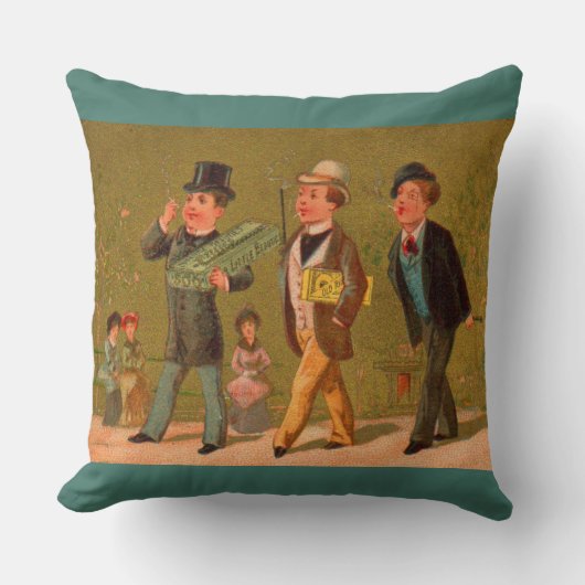 トレードカービクトリアンド小さな美しいタバコ クッション (正面)