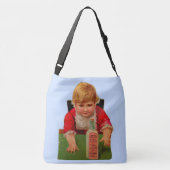 トレードカービクトリアンド：スコットのエマルジョンカストル油 クロスボディバッグ (裏面)