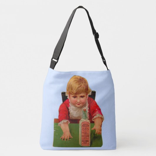 トレードカービクトリアンド：スコットのエマルジョンカストル油 クロスボディバッグ (裏面)