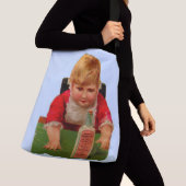 トレードカービクトリアンド：スコットのエマルジョンカストル油 クロスボディバッグ (クローズアップ)