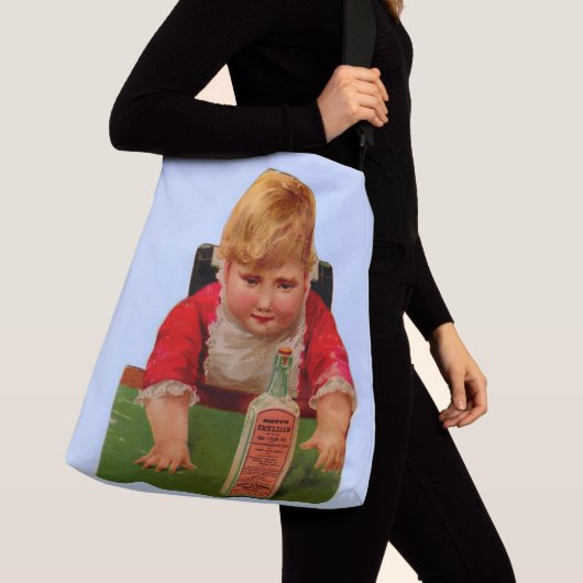 トレードカービクトリアンド：スコットのエマルジョンカストル油 クロスボディバッグ (クローズアップ)