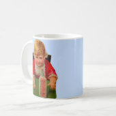 トレードカービクトリアンド：スコットのエマルジョンカストル油 コーヒーマグカップ (正面左)