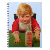 トレードカービクトリアンド：スコットのエマルジョンカストル油 ノートブック (正面)