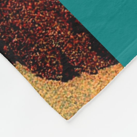 トレードカービクトリアンドChadwickのスプールコットン フリースブランケット (角)