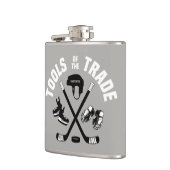 トレードグレーのホッケー道具 フラスク (左)