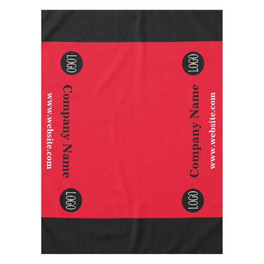 トレードショーカスタムビジネステーブルクロス テーブルクロス (正面)