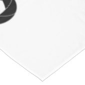 トレードショーテーブルクロスカスタムロゴピーチ テーブルクロス (アングル)