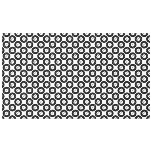 トレードショーテーブルクロス金ゴールドブラック テーブルクロス (正面(横))