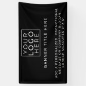 トレードショー用カスタムデザインビニールビジネスバナー 横断幕 (縦)