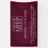 トレードショー用カスタムデザインビニールビジネスバナー 横断幕 (縦)