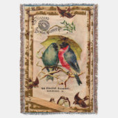 トレードビクトリアンカード標準裁縫機 スローブランケット (正面縦)