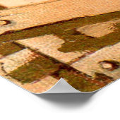 トレードビクトリアンカード標準裁縫機 ポスター (角)